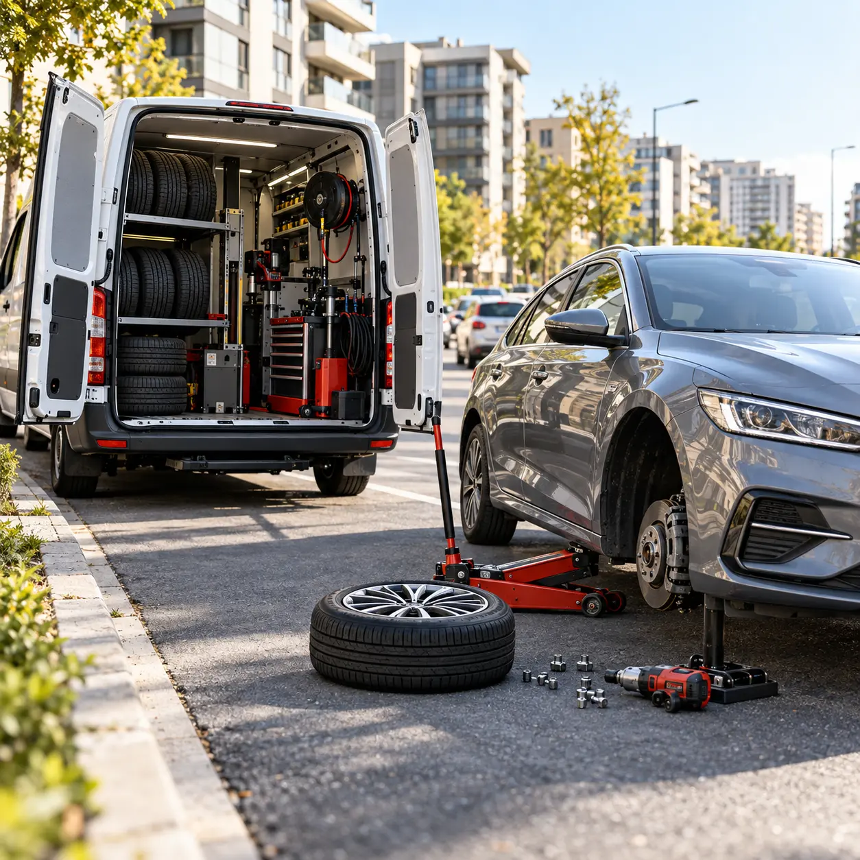 2C Oto Lastik Mobil Oto Lastik Hizmeti