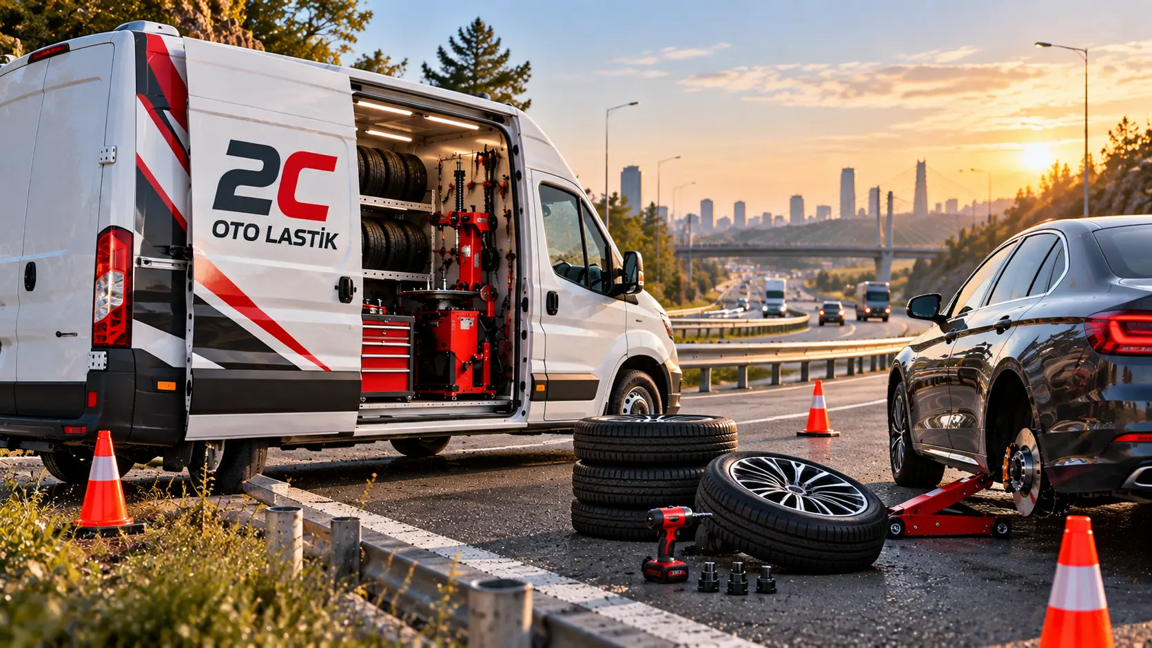 2C Oto Lastik Mobil Oto Lastik Hizmeti